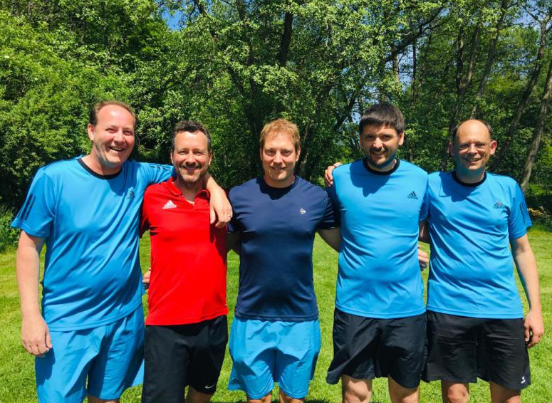 Mannschaftsfoto Herren 40 SG Asbach/Steimel