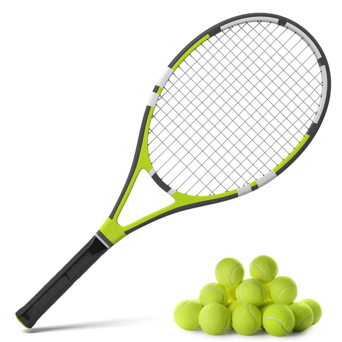 Tennisspieler auf der Anlage des TC Steimel